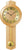 AMS Wall Clock 62x25x10 cm Wood • Radio Controlled • Solid Wood