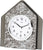 AMS Table Clock 19x17x5 cm Wood • Radio-Controlled Movement • Modern