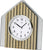 AMS Table Clock 19x17x5 cm Wood • Radio-Controlled • Modern Design