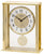 AMS Table Clock 25x20x7 cm Metal and Glass • Precise Radio-Controlled Pendulum Movement • Timeless Design
