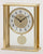AMS Table Clock 25x20x7 cm Metal and Glass • Precise Radio-Controlled Pendulum Movement • Timeless Design