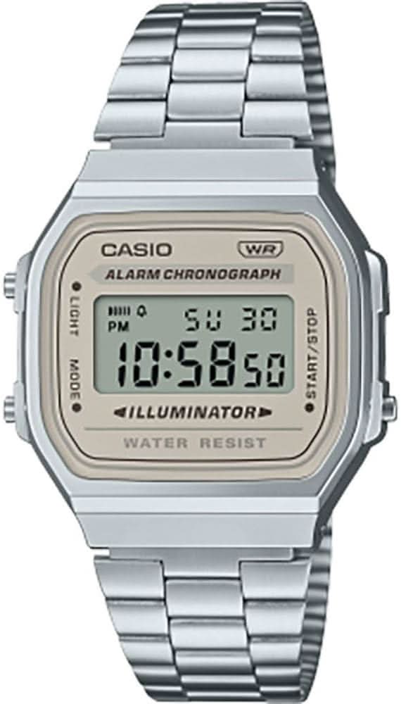 Casio Vintage A168WA-8AYES Watch • Iconic Retro Design • Illuminator Backlight