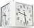 Peweta Wall Clock 56.5x56.5x56.5 cm Metal • Radio Clock • Modern Design