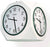 Peweta Wall Clock 50x50x50 cm Metal • Radio Controlled • Made in Germany