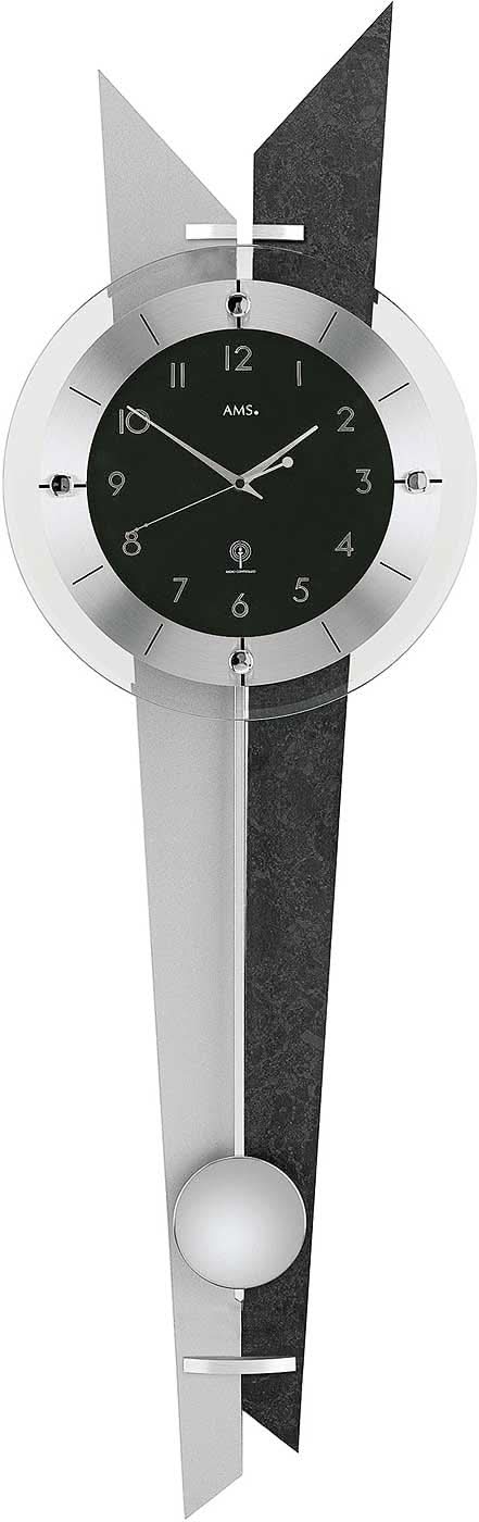 AMS Wall Clock • Modern Design • Precise Radio Movement