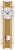AMS Wall Clock 66x17x10 cm Wood • Radio-Controlled Movement • Pendulum Clock