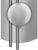 AMS Wall Clock 62x22x8 cm Wood • Radio-controlled pendulum movement • Modern design