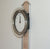 AMS Wall Clock 60x24x6 cm Wood • Radio-Controlled Clock • Pendulum Clock