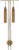 AMS Wall Clock 33x25x12 cm Wood • Mechanical Movement • Bim-Bam Chime