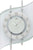 AMS Wall Clock 45x29 cm Metal • Modern Design • Precise Radio-Controlled Movement