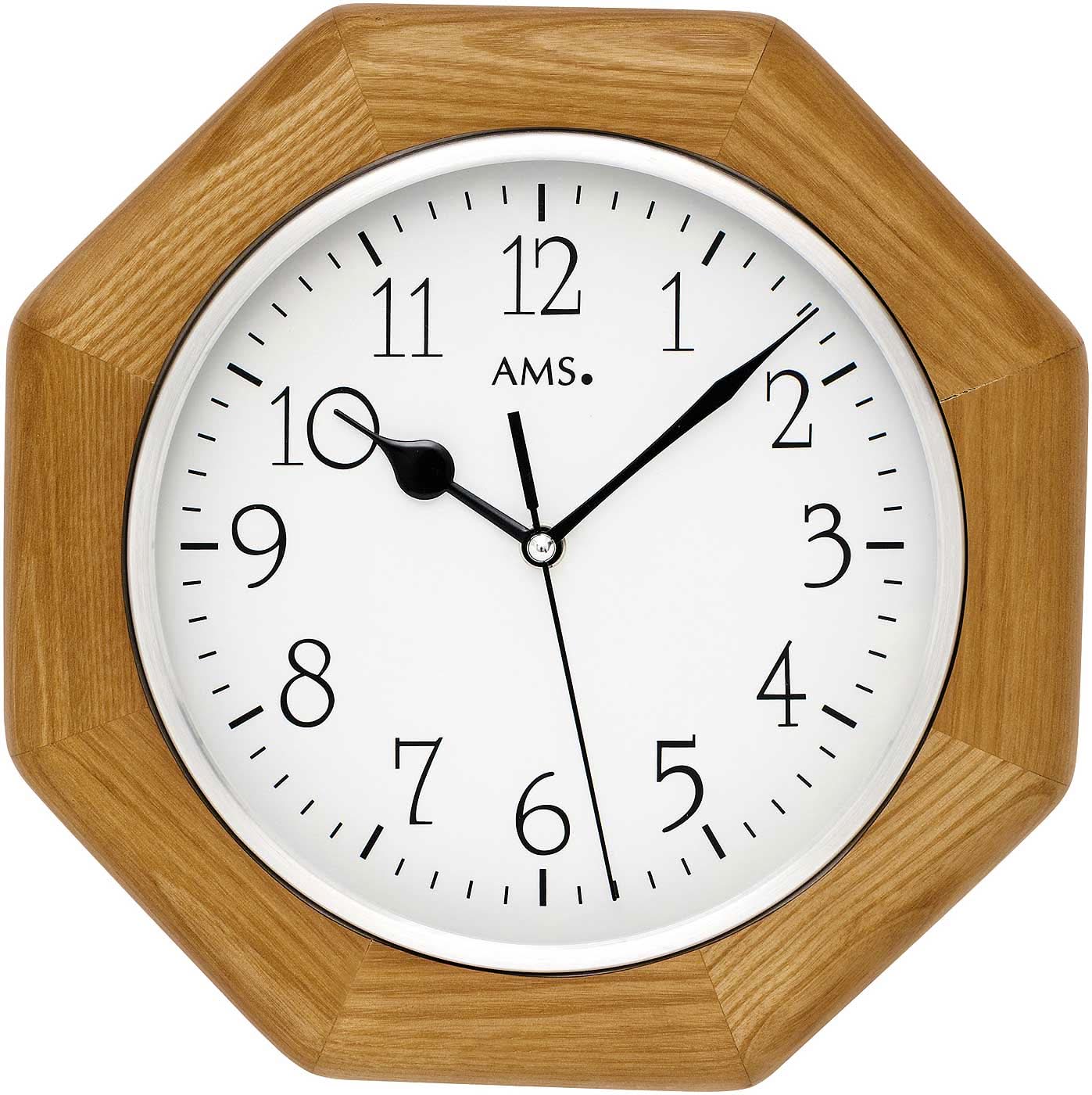 AMS Wall Clock • Stylish Design • Precise Timekeeping