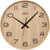 AMS Wall Clock 40x40x5 cm Wood • Radio-Controlled Accuracy • Harmonious Design