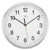 AMS Wall Clock 30x30x5 cm Metal • Radio-Controlled • Modern Design