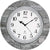 AMS Wall Clock 50 cm Ø Wood • Precise Radio-Controlled Movement • Modern Natural Design