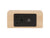 Karlsson Silver Mirror LED KA5879WD Wecker Naturholz • Netzbetrieb via USB • LED-Display mit Dimmer, Bild 5