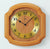 AMS Wall Clock 27x28x5 cm Wood • Radio-Controlled • Elegant Design