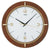 AMS Wall Clock 29x29x5 cm Wood • Precise Radio-Controlled Movement • Elegant Wooden Casing