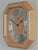 AMS Wall Clock 26x26x5 cm Wood • Radio-controlled • Elegant Beechwood Design