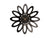 Karlsson Fiore KA5891BK Wanduhr Schwarz • Holzfurnier-Gehäuse • Offenes Zifferblatt
