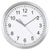 AMS Wall Clock 20 cm Ø Aluminum • Radio Controlled Movement • Arabic Numerals