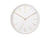 Karlsson Belle Numbers KA5898WH Wanduhr Weiß • Sweep-Uhrwerk • Geräuscharmer Lauf