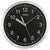AMS Wall Clock 20x20x4 cm Aluminum • Radio-Controlled • Modern Design