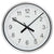 AMS Wall Clock 60 cm Ø Aluminum • Radio-Controlled • Modern Design