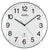 AMS Wall Clock 32x32x5 cm Plastic • Radio Controlled • Modern Design