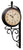 AMS Wall Clock 38x18x10 cm Metal • Radio-Controlled • Vintage