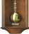 AMS Wall Clock 53x27x13 cm Wood • Mechanical 14-Day Movement • Manual Chime Shut-off