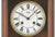 AMS Wall Clock 53x27x13 cm Wood • Mechanical 14-Day Movement • Westminster Chime