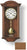 AMS Wall Clock 53x27x13 cm Wood • Mechanical 14-Day Movement • Westminster Chime
