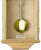 AMS Wall Clock 53x27x13 cm Wood • Mechanical • Round Gong