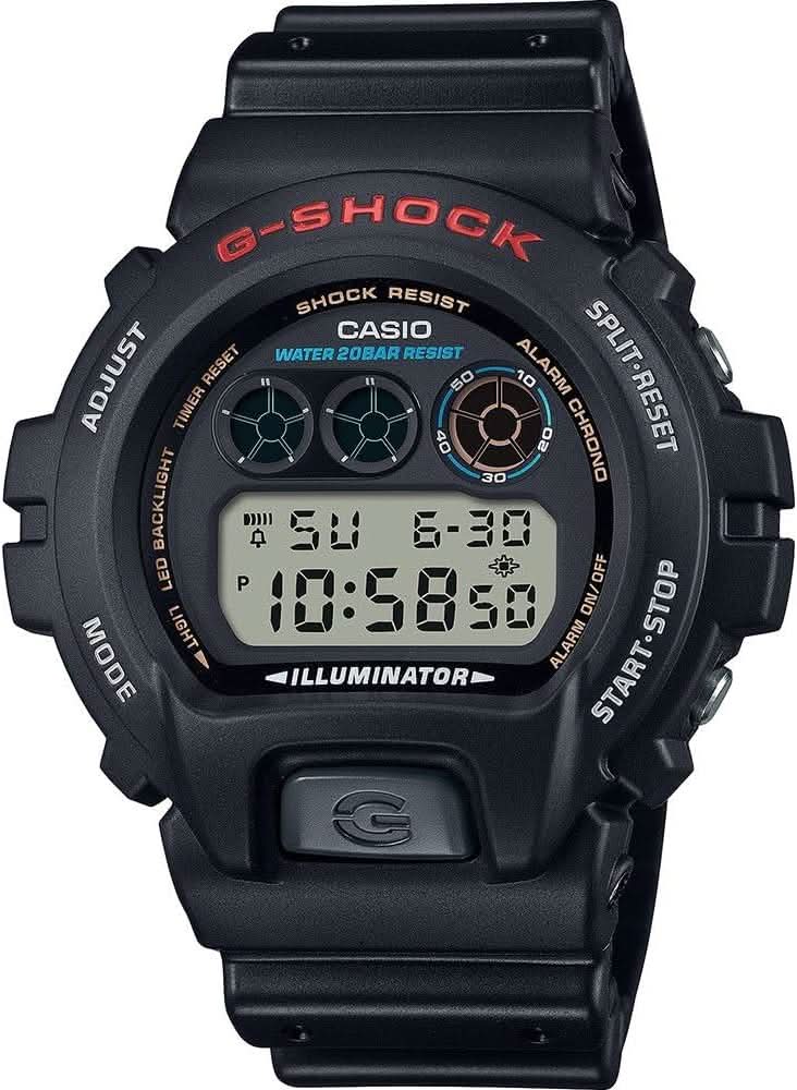 Casio G-Shock DW-6900U-1ER Men's Watch • Extreme Shock Resistance • 20 Bar
