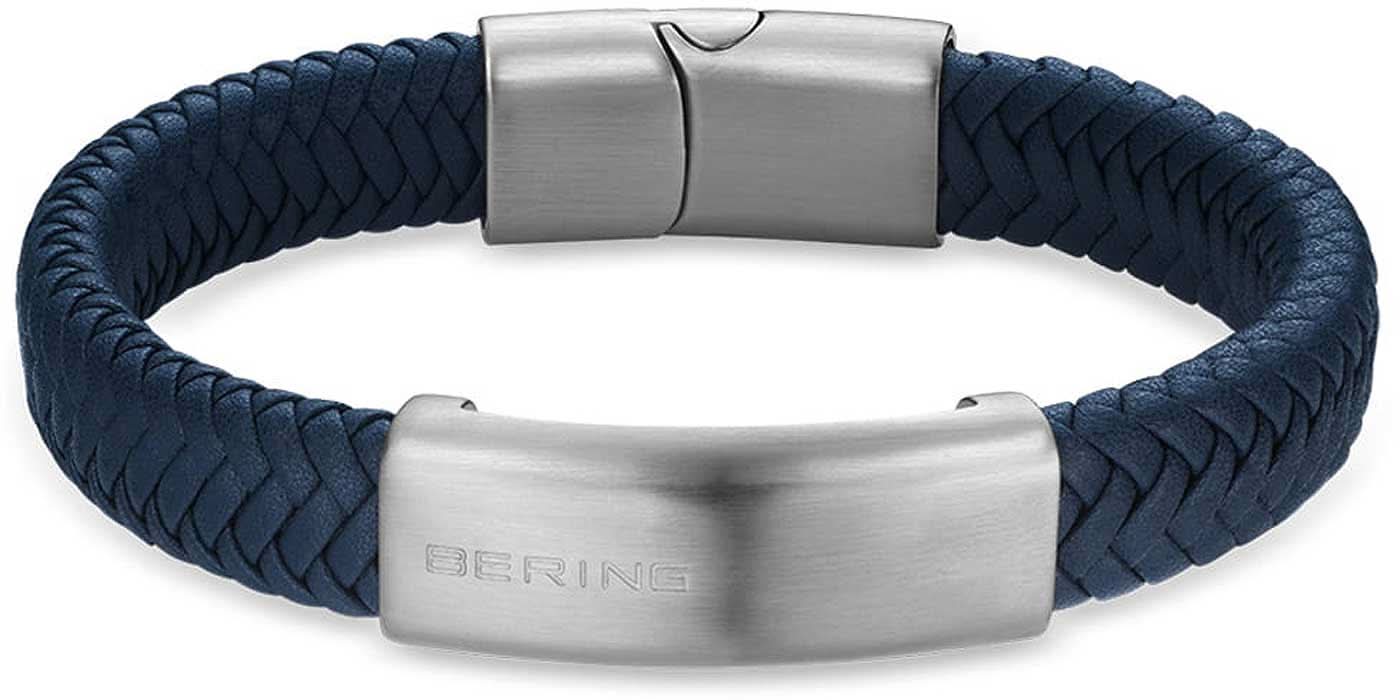 Braided Leather Bracelet - Bering Jewelry Model: 637-817-X0
