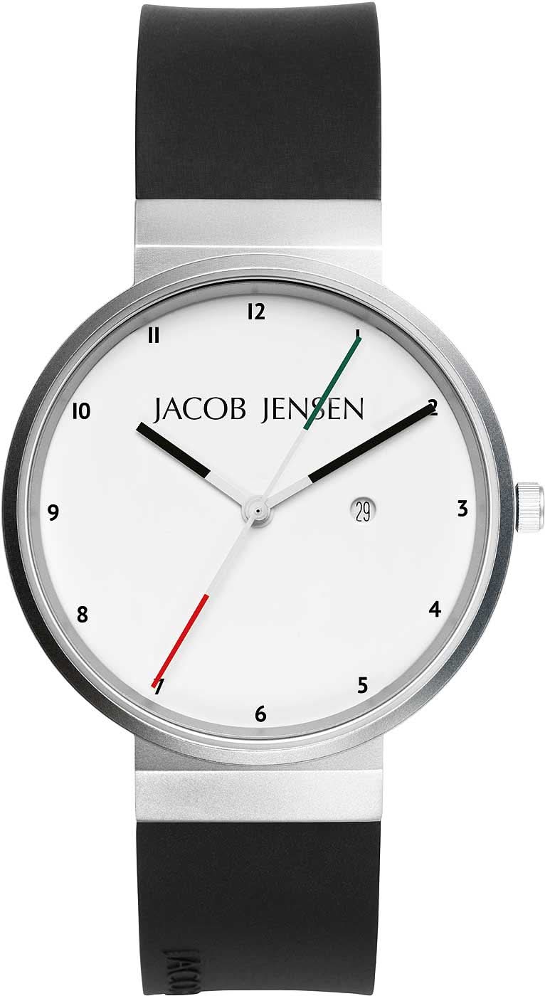 Jacob Jensen Linear 646 Men's Watch • Iconic Design • Sapphire Crystal