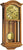 AMS Wall Clock 67x27x15 cm Wood • Mechanical Movement • Bim-Bam Chime