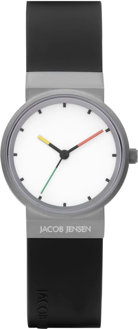 Jacob Jensen Titanium 652 Women's Watch • Iconic Danish Design • Ultra-lightweight Titanium Case