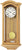 AMS Wall Clock 67x27x15 cm Wood • Mechanical 14-day movement • Bim-Bam striking mechanism
