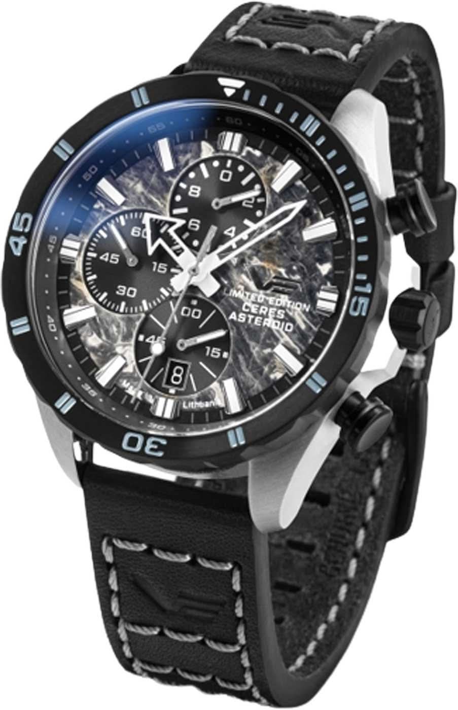 Vostok Europe Ceres Asteroid 6S10-320E693 Men's Watch • Genuine Marble Dial • 20 ATM