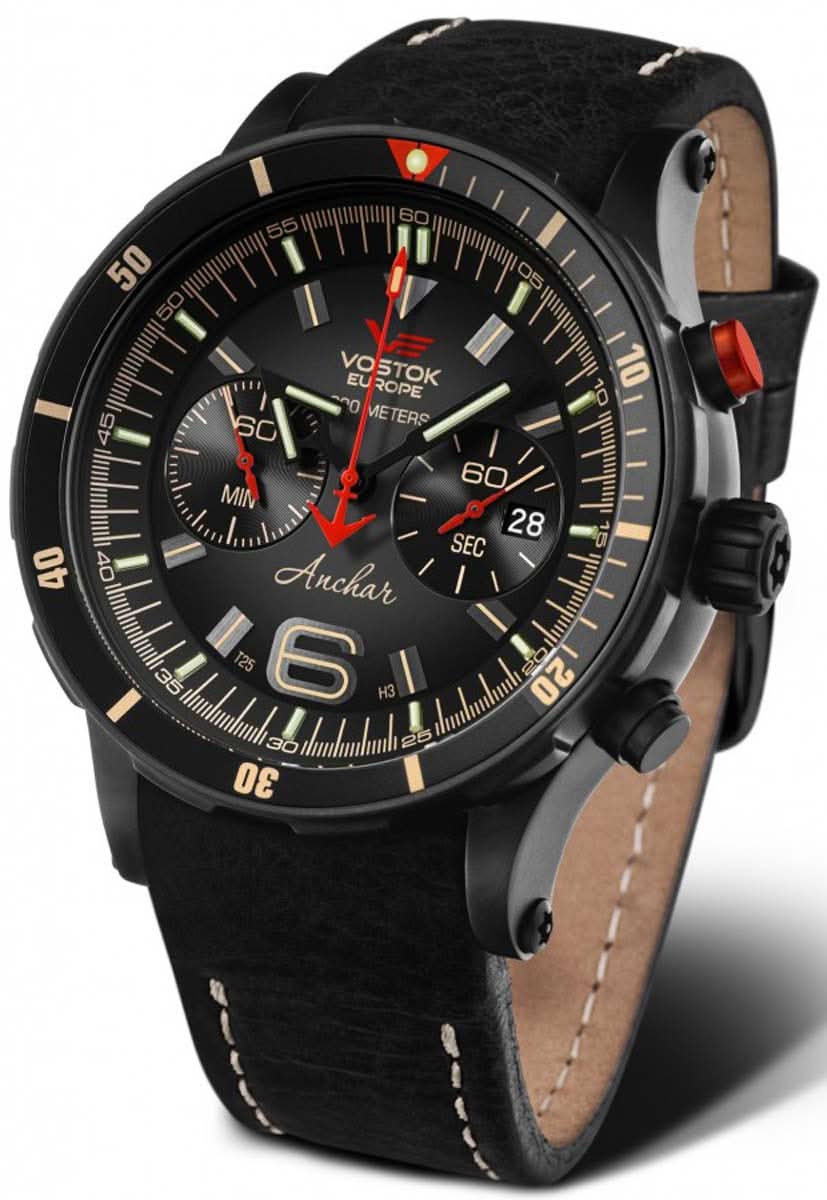 Vostok Europe Anchar 6S21-510C582 Men's Watch • 30 ATM Water Resistant • Tritium Illumination