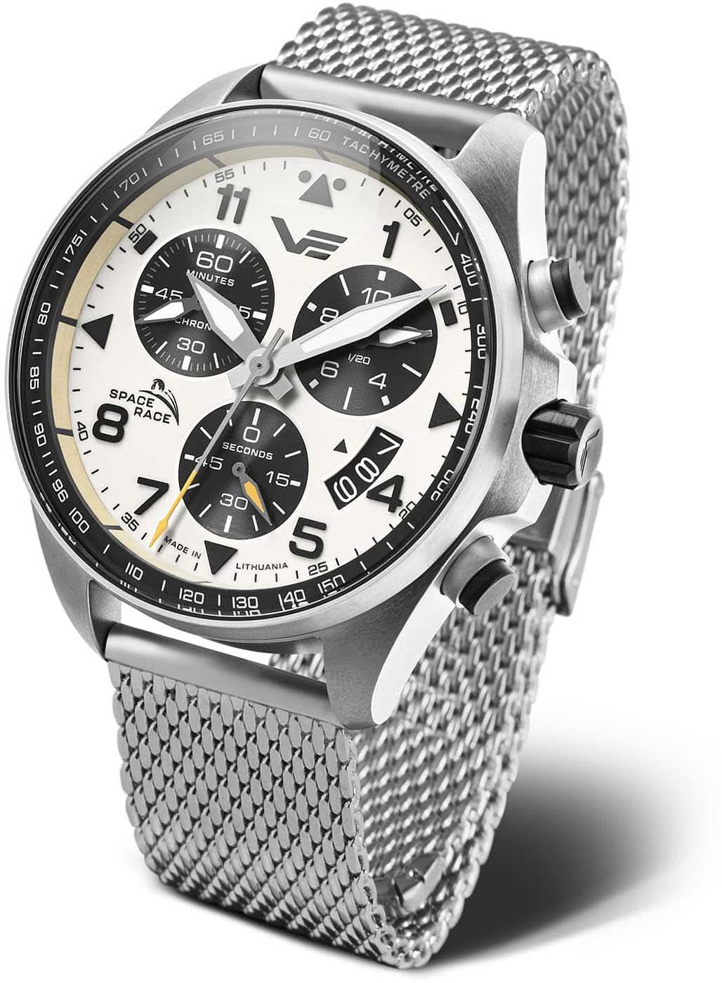 Vostok Europe Almaz 6S30-325A743B Men's Watch • 20 ATM Water Resistant • K1 Safety Glass