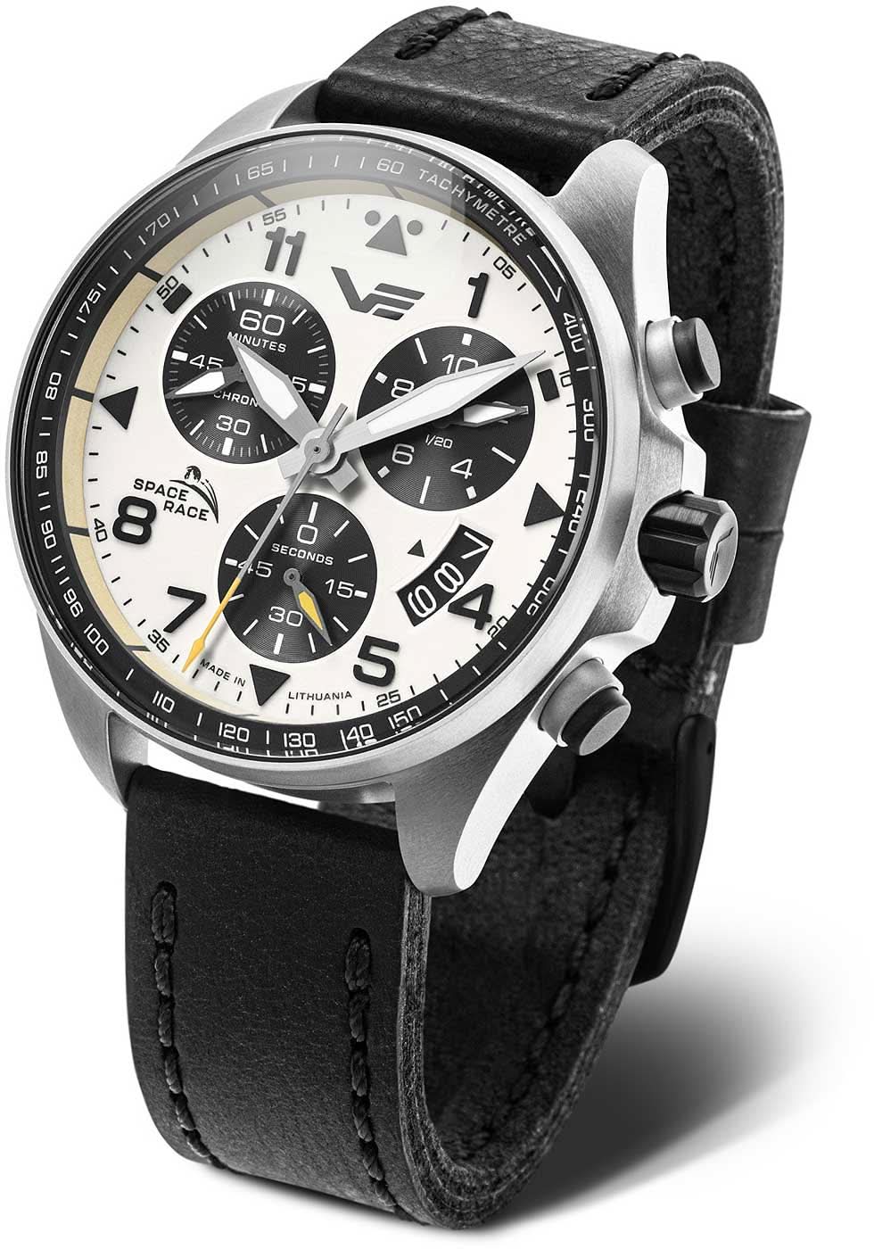 Vostok Europe Space Race 6S30-325A743 Men's Watch • 20 ATM • Full Luminous Dial