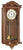 Hermle Wall Clock 68x29x14.5 cm Mahogany • Westminster Chime • Mechanical Movement