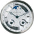 Hermle Wall Clock 78.5x22x11.5 cm Wood • Mechanical Movement • Perpetual Calendar