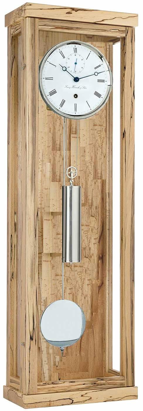 Hermle Wall Clock 88x27x13.5 cm Wood • Precision Regulator • 31-Day Power Reserve
