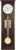 Hermle Wall Clock 87.5x25x13.5 cm Walnut • Westminster Chime • Automatic Night Shut-off