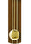 AMS Wall Clock 60x22x7 cm Wood • Precise Quartz Movement • Elegant Pendulum Design