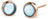 Stainless steel earrings - Bering Jewelry Model: 714-38-05