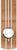 AMS Wall Clock 60x23x7 cm Wood • Precise Quartz Pendulum Movement • Timeless Design